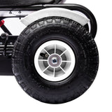 easycomfort easycomfort go kart a pedali per bambini 5 12 anni in plastica e metallo con sedile regolabile e freno a mano 121x58x61 cm