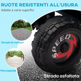 easycomfort easycomfort quad per bambini 18 36 mesi in pp e metallo velocita max 2 5 kmh 70x41 5x48 5 cm blu grigio e nero