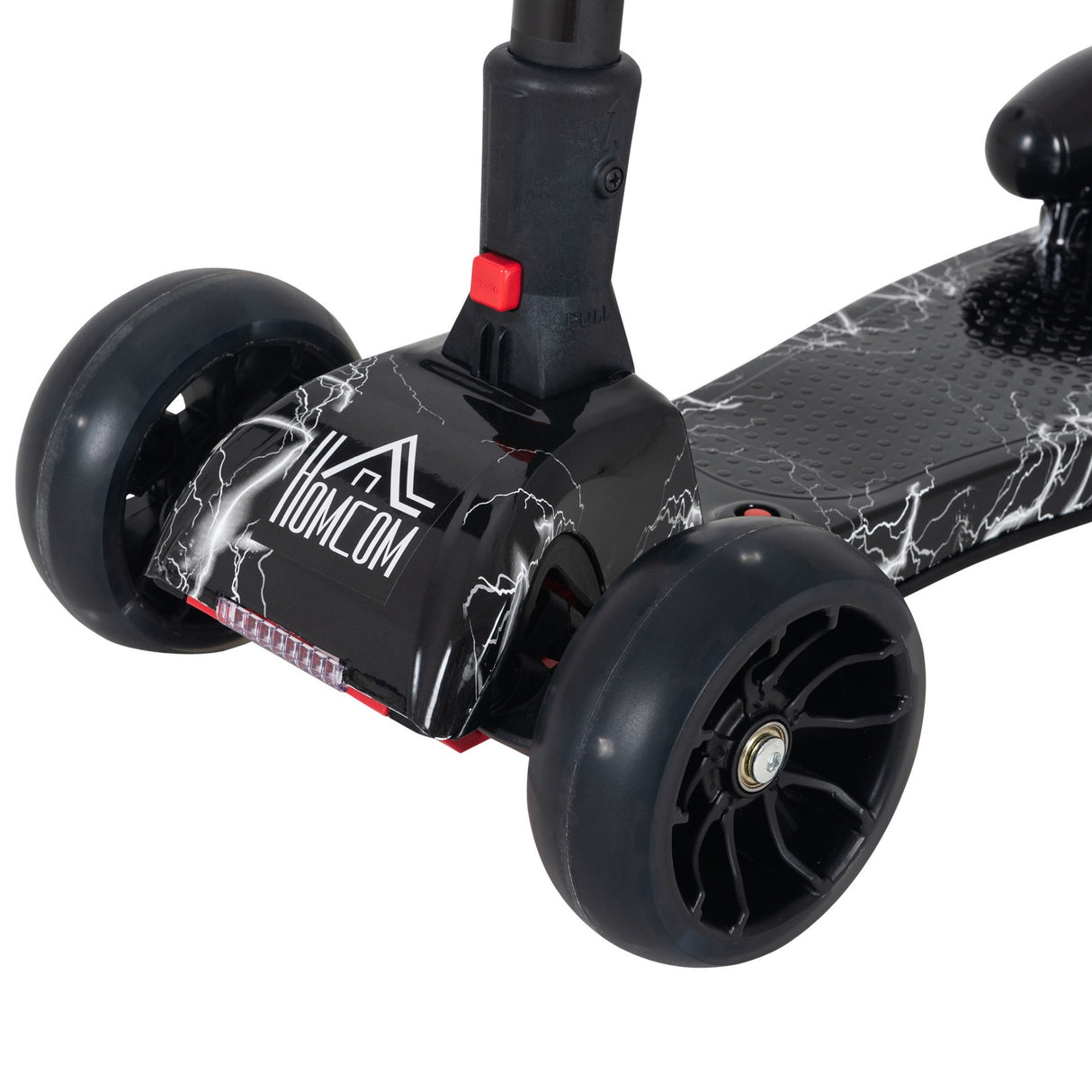 easycomfort easycomfort monopattino pieghevole a 3 ruote per bambini piccoli 3 8 anni regolabile con musica ruote luminose e razzi