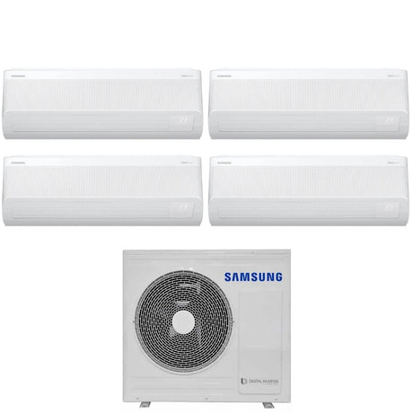 samsung climatizzatore condizionatore quadri split inverter samsung serie windfree avant 70009000900018000 btu con aj080txj4kgeu wi fi 79918 r 32 novita