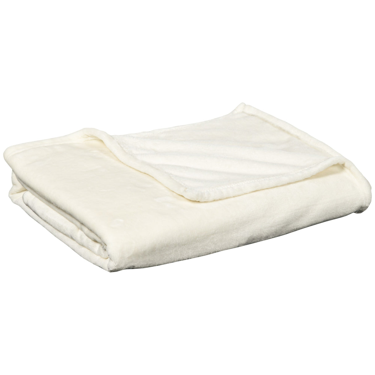 easycomfort easycomfort coperta in flanella 330 gsm reversibile per uso interno ed esterno 203x152x0 5 cm bianco crema