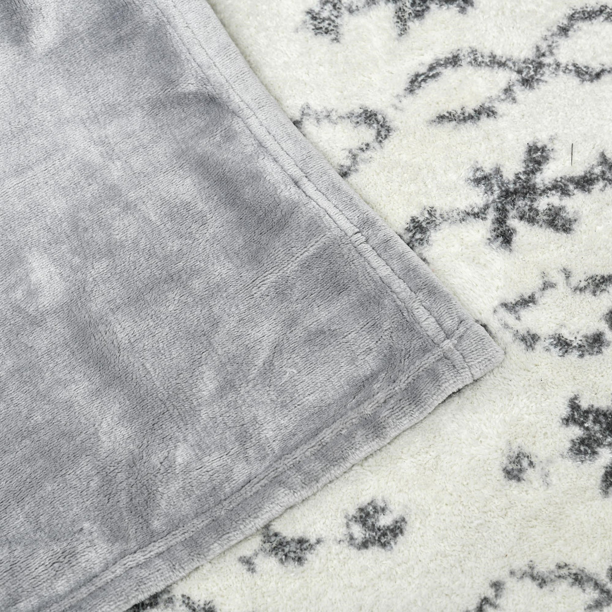 easycomfort easycomfort coperta in flanella 330 gsm reversibile per uso interno ed esterno 203x152x0 5 cm grigio