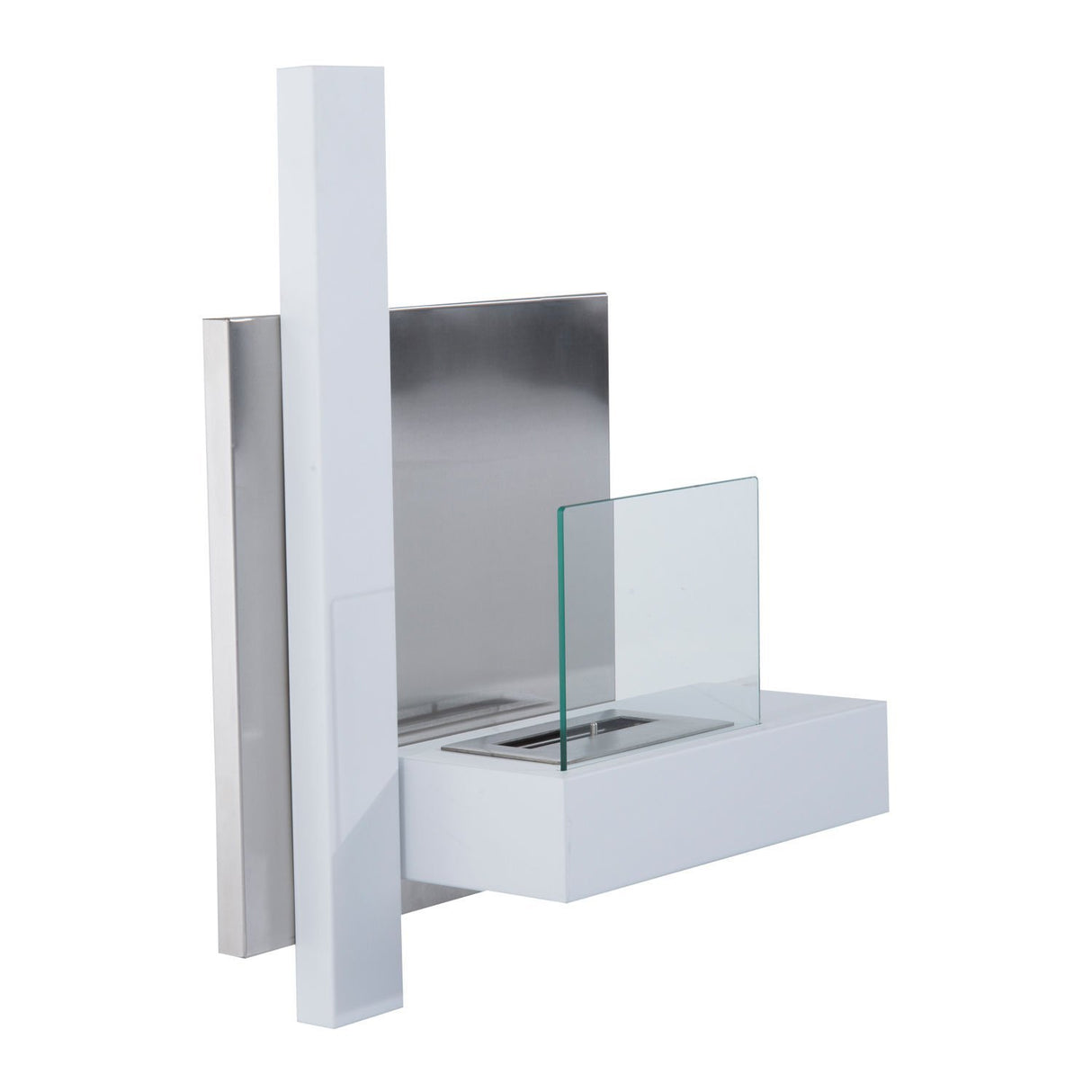 easycomfort easycomfort camino a bioetanolo in acciaio inox serbatoio 1.5lt 75 x 22 x 63cm ean 8054144136547