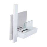 easycomfort easycomfort camino a bioetanolo in acciaio inox serbatoio 1.5lt 75 x 22 x 63cm ean 8054144136547