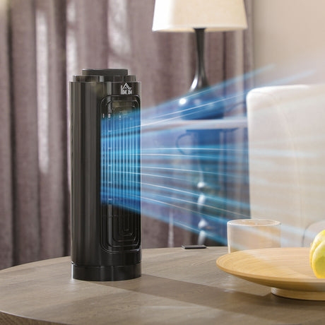 easycomfort easycomfort ventilatore a colonna oscillante a 3 velocita e basso rumore in abs e rame 11x32 5 cm nero