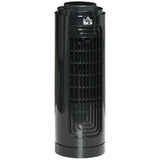 easycomfort easycomfort ventilatore a colonna oscillante a 3 velocita e basso rumore in abs e rame 11x32 5 cm nero