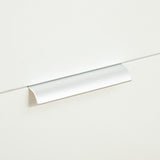 easycomfort easycomfort cassettiera con 4 cassetti per soggiorno e camera da letto con maniglie in lega di alluminio 70x35x92cm bianco