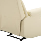 easycomfort easycomfort poltrona relax classica con schienale reclinabile e poggiapiedi crema ean 8055776912981