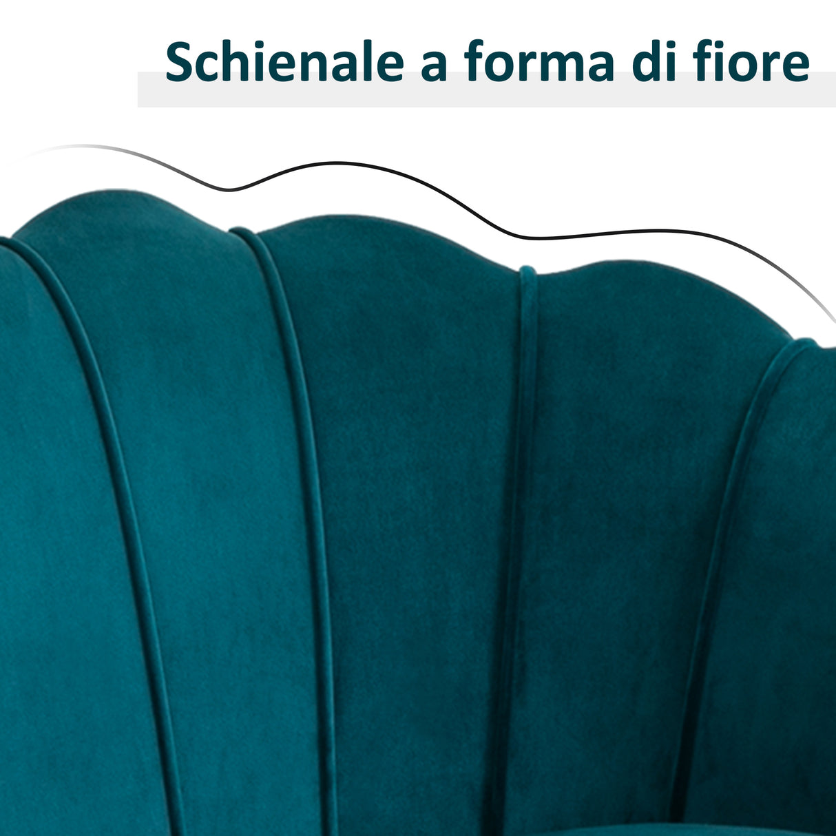 easycomfort easycomfort divano vintage 2 posti in stile industrial chic in velluto verde ean 8055776912905