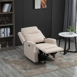 easycomfort easycomfort poltrona relax elettrica reclinabile con presa di ricarica usb beige