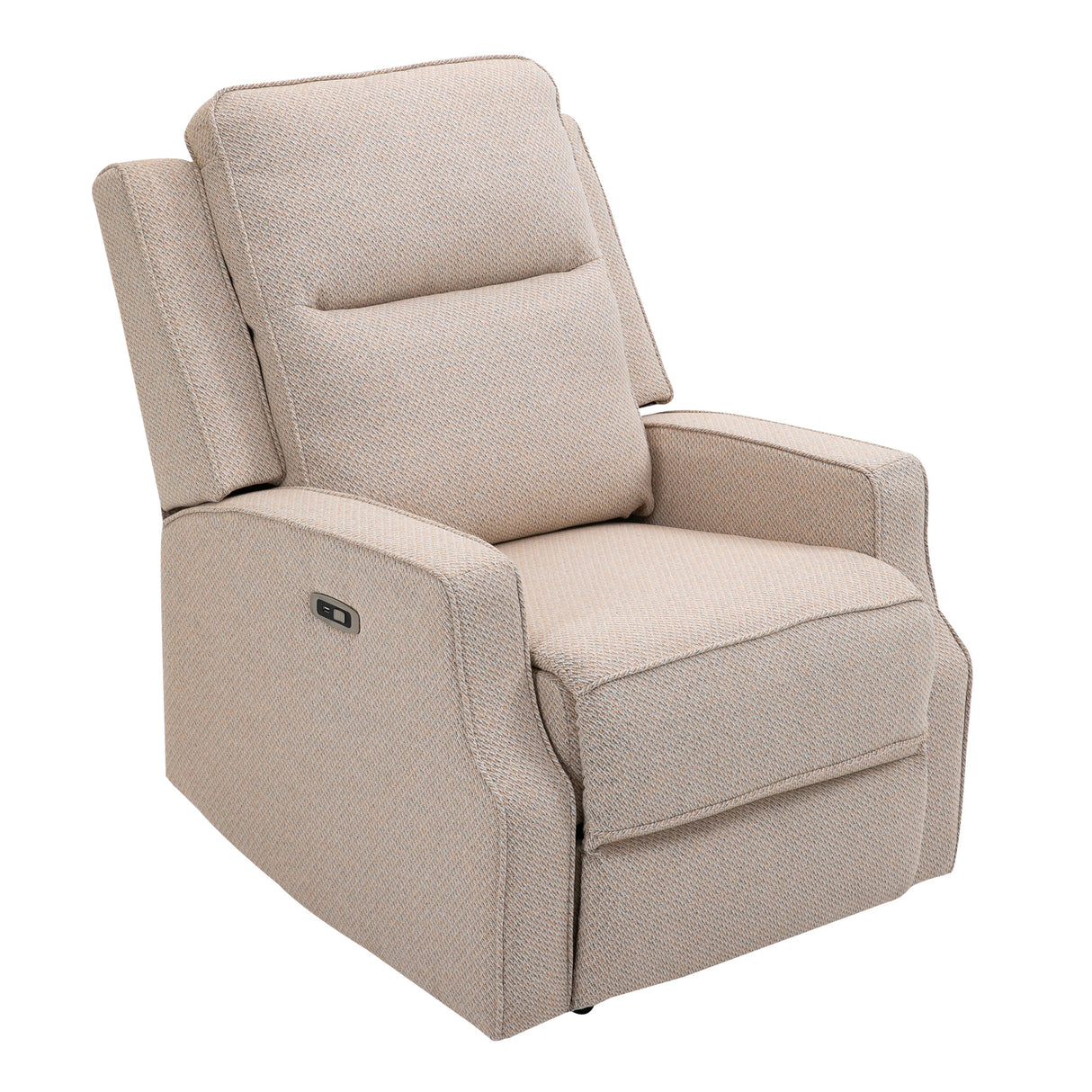 easycomfort easycomfort poltrona relax elettrica reclinabile con presa di ricarica usb beige