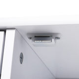 easycomfort easycomfort mobiletto da bagno con anta e cassetti bianco 56 x 30 x 83cm ean 8054144133799