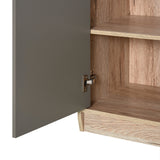 easycomfort easycomfort armadietto sottolavabo in mdf con ritaglio per lavandino con 2 ante e 2 mensole regolabili 60 x 30 x 60 cm ean 8054111847827
