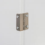 easycomfort easycomfort mobile salvaspazio bagno in legno bianco mobile a colonna con armadietti e cassetto 39x30x180cm ean 8054144139265