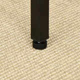 easycomfort easycomfort set tavolo alto con 4 sgabelli stile industriale in metallo e legno rovere chiaro