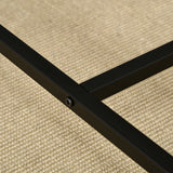 easycomfort easycomfort set tavolo alto con 4 sgabelli stile industriale in metallo e legno rovere chiaro