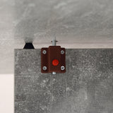 easycomfort easycomfort tavolo pieghevole in legno per 4 6 persone con ruote 75x140x74cm grigio