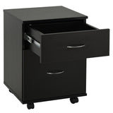 easycomfort easycomfort cassettiera a rotelle da ufficio salvaspazio in legno 41x39x58cm nero ean 8054111844734