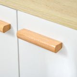 easycomfort easycomfort mobiletto multiuso con armadietto e ripiani aperti mobile da soggiorno cucina ufficio in legno bianco 60x30x78cm