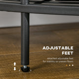 easycomfort easycomfort appendiabiti da terra angolare con panca e scarpiera in stile industriale 50x50x183cm marrone