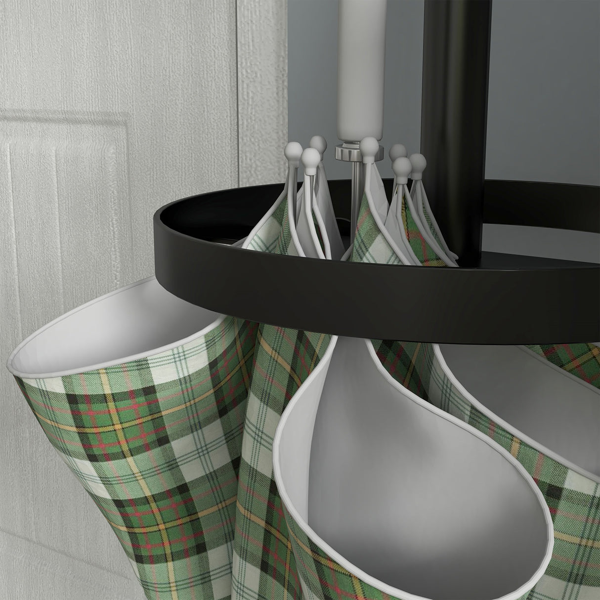 easycomfort easycomfort appendiabiti da terra con portaombrelli e 8 ganci a disco in metallo 34 x 177cm nero