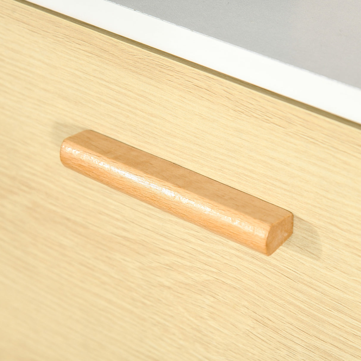 easycomfort easycomfort mobiletto multiuso con 3 ripiani aperti e cassetti mobile per soggiorno cucina ufficio in legno bianco 60x40x100cm