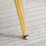 easycomfort easycomfort poltrona vintage di design in velluto giallo poltroncina da camera ean 8055776910246