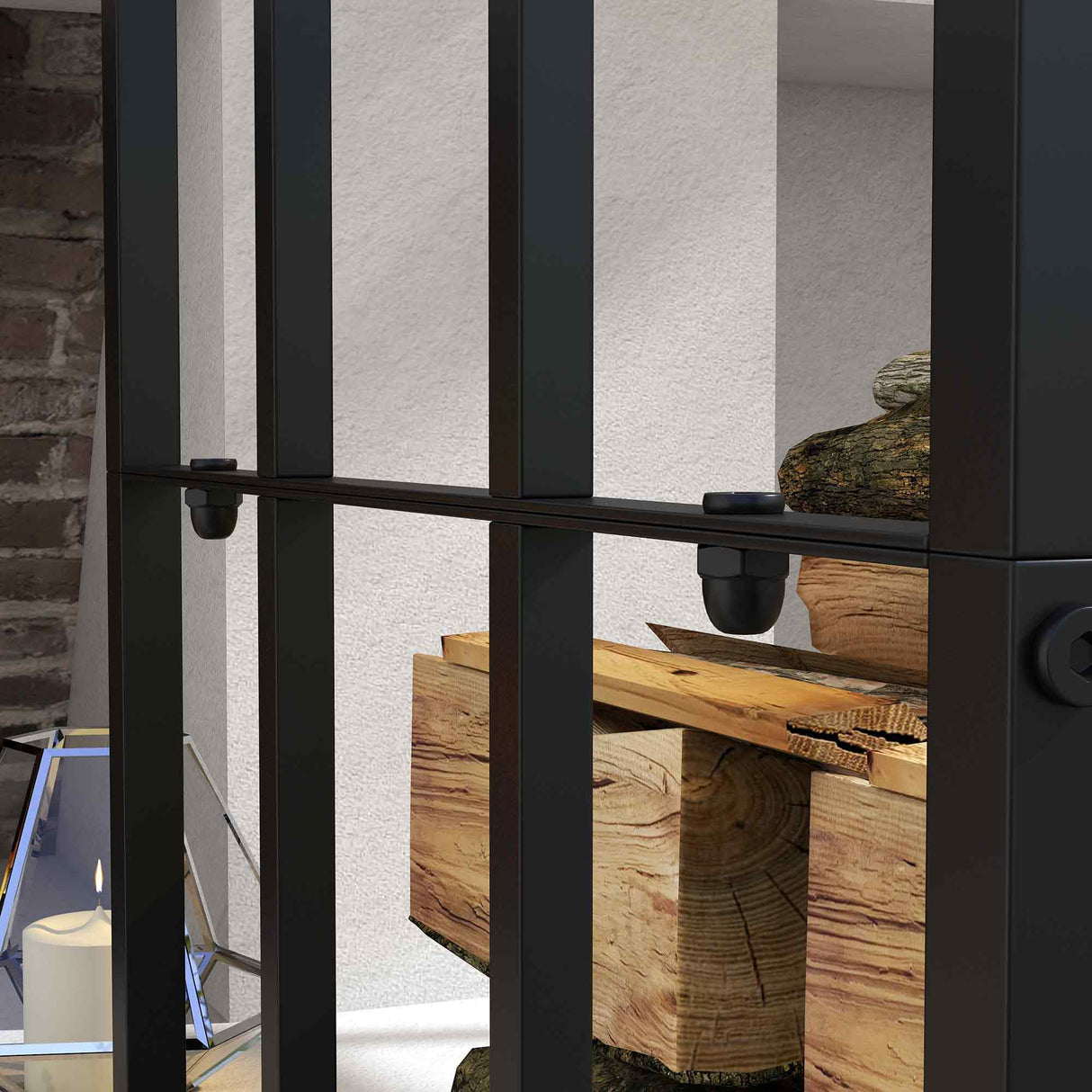 easycomfort easycomfort legnaia da esterno in metallo con tetto in policarbonato capacita 2100kg 185x67x185 nero