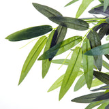 easycomfort easycomfort pianta di bambu artificiale in vaso da 180cm per interni ed esterni