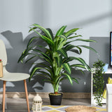 easycomfort easycomfort pianta tropicale decorativa dracena finta in plastica con vaso ean 8054144131122