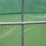 easycomfort easycomfort serra da giardino serre agricole 3.5 x 3 x 2m serra con tetto a spiovente in pe per piante verde ean 8054144132181