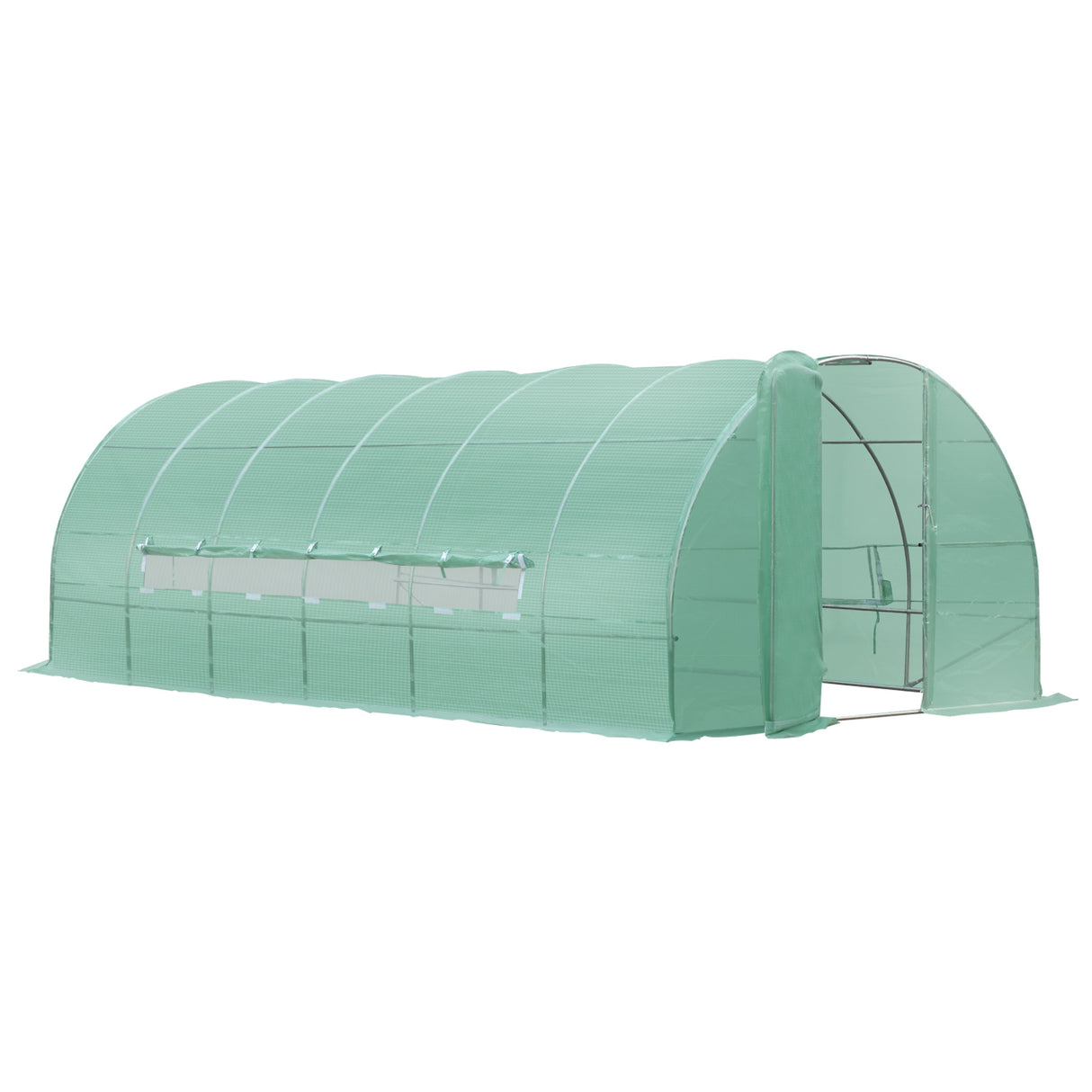 easycomfort easycomfort serra da giardino a tunnel per orto e piante 600x300x200cm ean 8054144133676