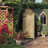 easycomfort easycomfort casetta porta attrezzi da giardino in legno impermeabile con porte e mensole ean 8054144133607