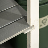 easycomfort easycomfort casetta da giardino in legno di abete impermeabile capanno attrezzi da esterno 75x56x115cm