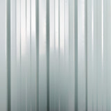 easycomfort easycomfort casetta da giardino in lamiera di acciaio con doppia porta 147x86x134cm nero e bianco