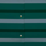 easycomfort easycomfort letto per orto rialzato in metallo da esterno portapiante per fiori ed erbe 241x905x30cm