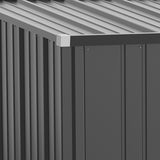 easycomfort easycomfort casetta da giardino porta utensili in lamiera acciaio con serratura 161 5x94 5x196cm nero