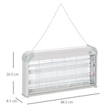 easycomfort easycomfort lampada antizanzare 30w 48.5x8.5x26.5cm ean 8054111844901