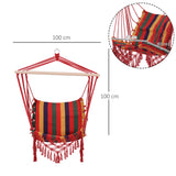 easycomfort easycomfort amaca sedia sospesa in poliestere colorata 100x60x100cm ean 8054111842723
