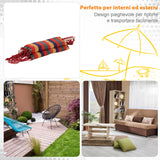 easycomfort easycomfort amaca sedia sospesa in poliestere colorata 100x60x100cm ean 8054111842723