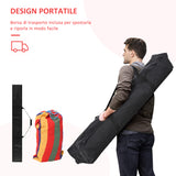 easycomfort easycomfort amaca da giardino autoportante in acciaio e cotone multicolor ean 8054144135168