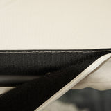 easycomfort easycomfort dondolo a 2 posti da giardino con tettuccio regolabile 140x118x162cm beige