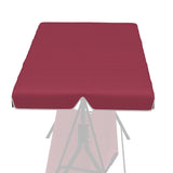 easycomfort easycomfort tettuccio di ricambio per dondolo in poliestere con protezione uv50 192x144cm rosso