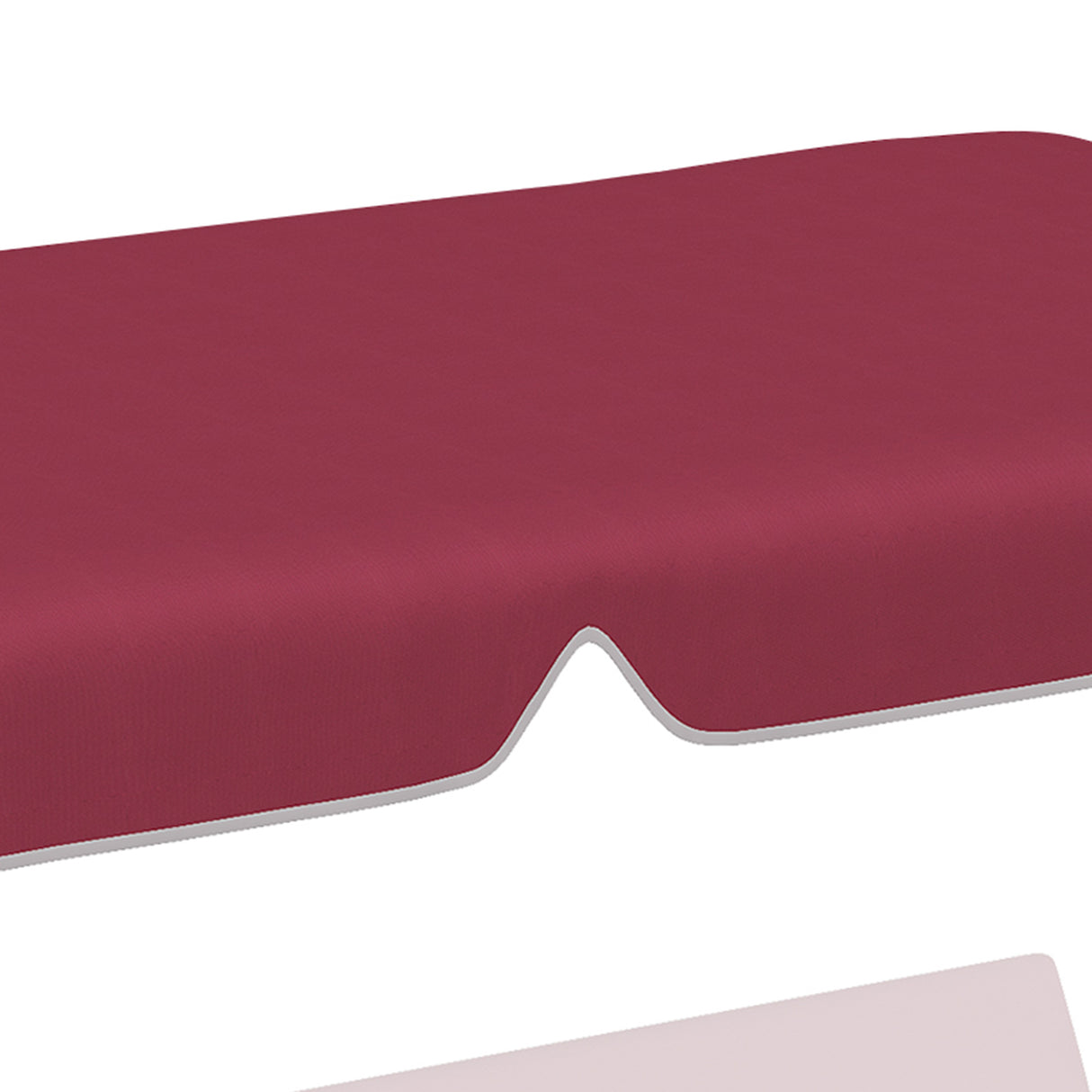 easycomfort easycomfort tettuccio di ricambio per dondolo in poliestere con protezione uv50 192x144cm rosso