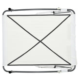 easycomfort easycomfort lettino sdraio prendisole matrimoniale con tettuccio regolabile crema ean 8054144131696