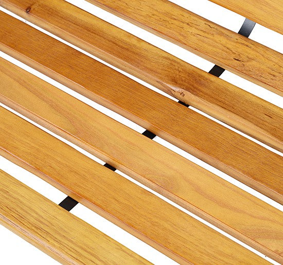 easycomfort easycomfort panca in legno 2 posti panchina da esterno giardino balcone ean 8054144130330