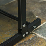 easycomfort easycomfort set 2 sdraio da giardino pieghevoli lettino prendisole in alluminio e textilene 61x165x63cm