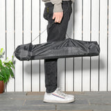 easycomfort easycomfort tavolo da campeggio pieghevole e arrotolabile con borsa da viaggio nera ean 8054144132945