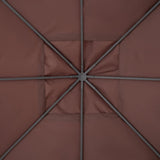 easycomfort easycomfort tetto di ricambio telo sostitutivo per gazebo traspirante 3x3m ean 8054111840552