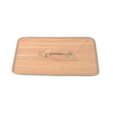 easycomfort easycomfort cesta portabiancheria in bambu con coperchio e fodera rimovibile naturale 40x30x60cm